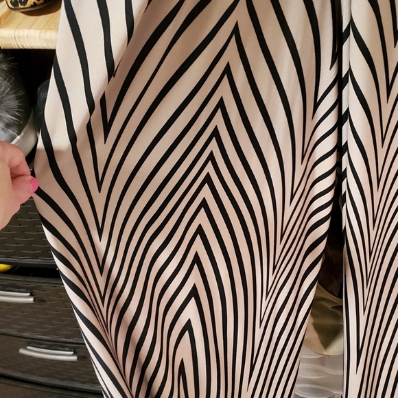 Striped Jumpsuit, Size Medium, By MSK - Picture 9 of 13